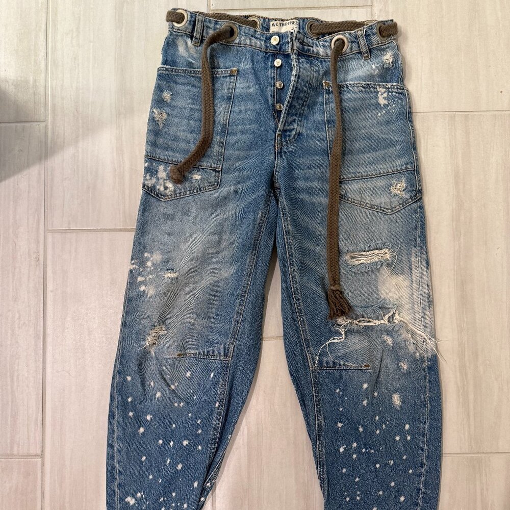Free People Barrel Moxi Pant